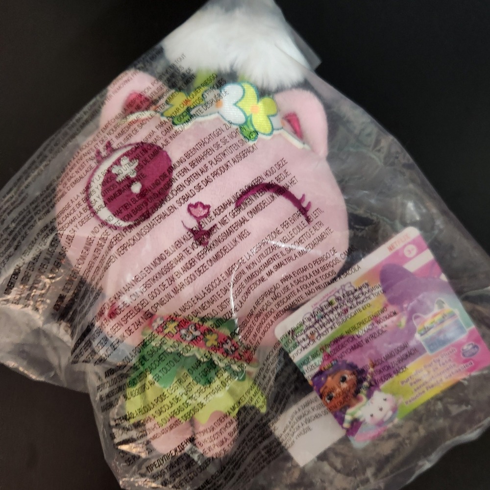 Gabby's Dollhouse Kitty Fairy Plush Toy Stuffed Animal 6.8" - NWT in Sealed Bag - Picture 2 of 5